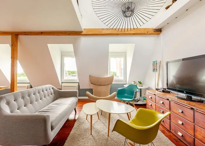 公寓 Superbe Duplex Prox Centre-ville Beautiful Duplex Close To Center 斯特拉斯堡